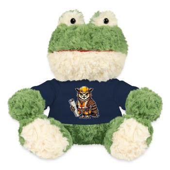 Construction Worker Owl – Clever & Crafty! - MiniFeet® Frog Torge - french navy - Front