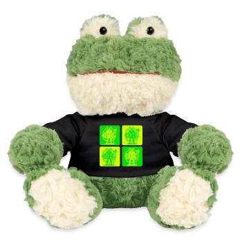 Norse Viking Silhouette - MiniFeet® Frog Torge - black - Front
