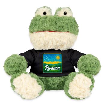 Ruanda – Die grüne Schönheit Afrikas - MiniFeet® Frosch Torge - Schwarz - Vorne