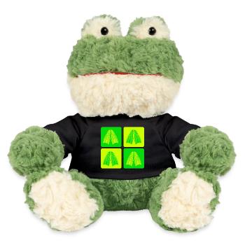 Retro Taucherflossen Design - MiniFeet® Frosch Torge - Schwarz - Vorne