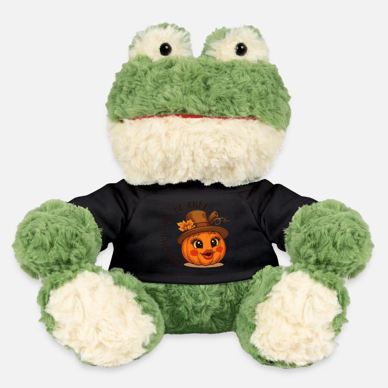 Autumn Pumpkin - MiniFeet® Frog Torge - black