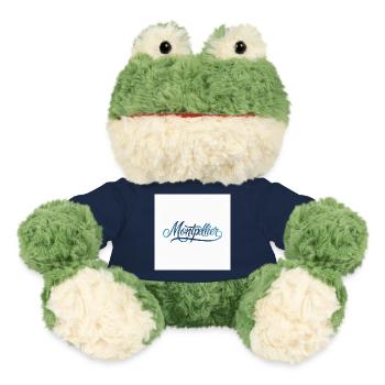 Montpellier Handlettering Design - MiniFeet® Frosch Torge - French Navy - Vorne