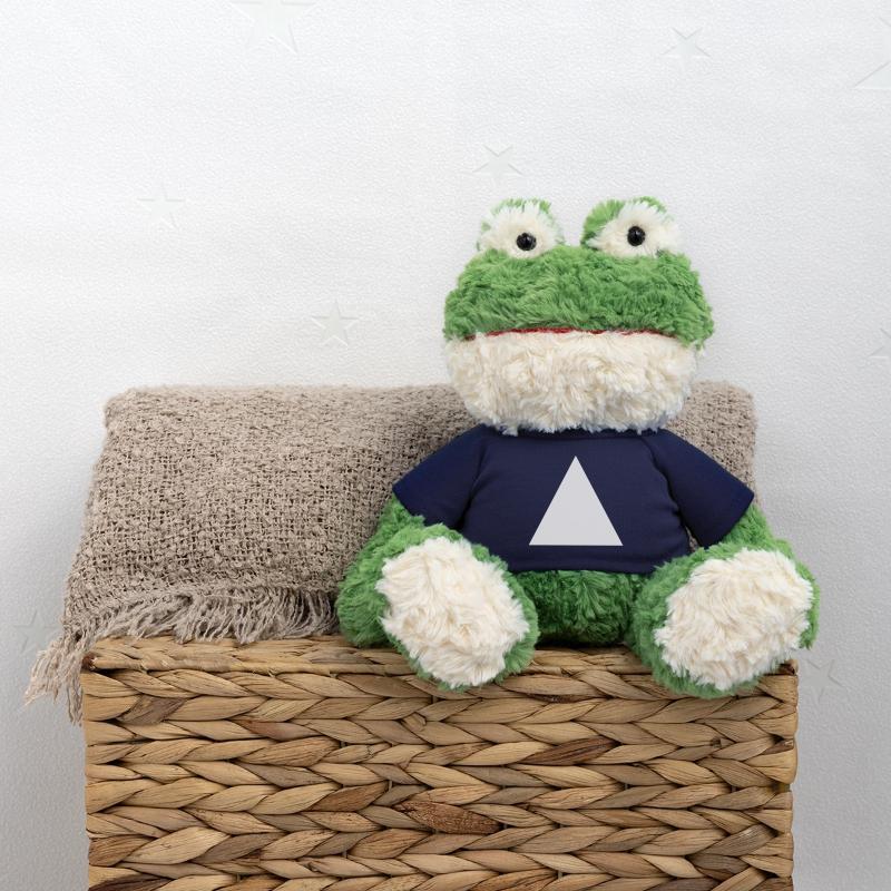 Composition abstraite de triangles géométriques Grenouille Torge MiniFeet®