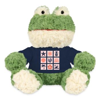Natur Briefmarken Collage - MiniFeet® Frosch Torge - French Navy - Vorne