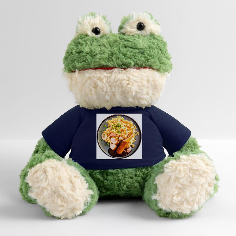 Dish with sausage and mashed potatoes MiniFeet® Frog Torge
