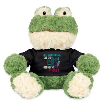 I see things that you deleted - MiniFeet® Frog Torge - black - Front