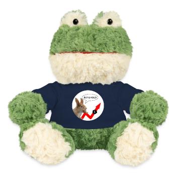 Finanzshirt Eichhörnchen Buy & Hold  - MiniFeet® Frosch Torge - French Navy - Vorne