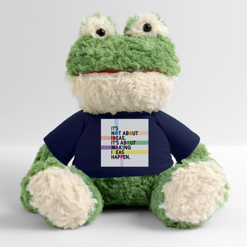 Make Ideas Happen – Creative motivational slogan MiniFeet® Frog Torge