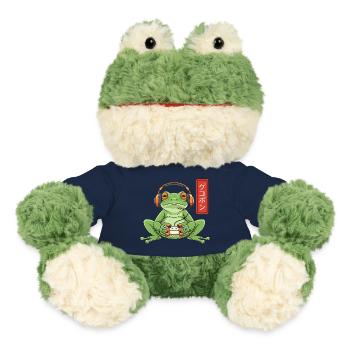 Japanese Gamer Frog Art Men Women Boys Funny  - MiniFeet® Frosch Torge - French Navy - Vorne