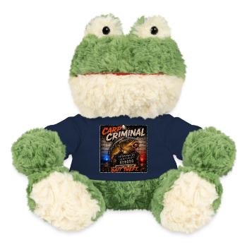Carp Fishing Criminal Wanted For Bait Theft  - MiniFeet® Frog Torge - french navy - Front