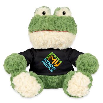 Kind People Are My Kinda People Friendliness - MiniFeet® Frog Torge - black - Front