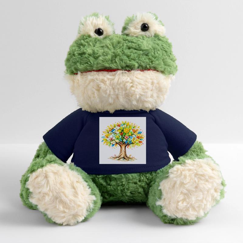 Arbre coloré avec feuillage fleuri Grenouille Torge MiniFeet®