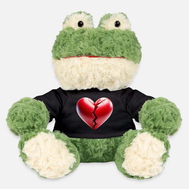 Broken Heart - Valentine's Day - MiniFeet® Frog Torge - black