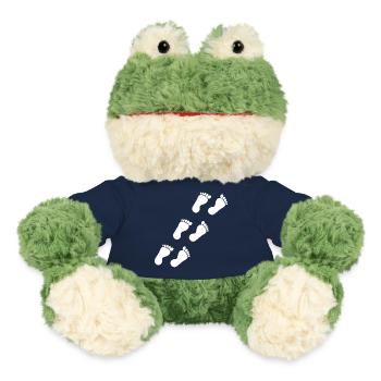 Foot Feet Foot Care Podiatry Gift Gift Idea - Grenouille Torge MiniFeet® - bleu marine - Devant