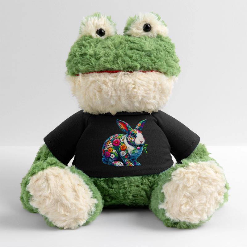 Rabbit decorated with flowers MiniFeet® Frog Torge