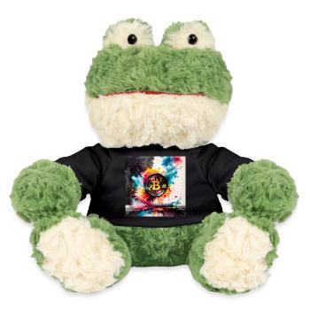 Bitcoin Abstract - MiniFeet® Frosch Torge - Schwarz - Vorne