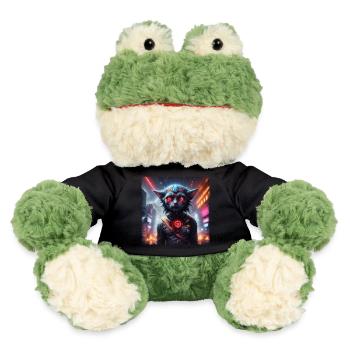 Bitcoin Hodl cat - MiniFeet® Frosch Torge - Schwarz - Vorne