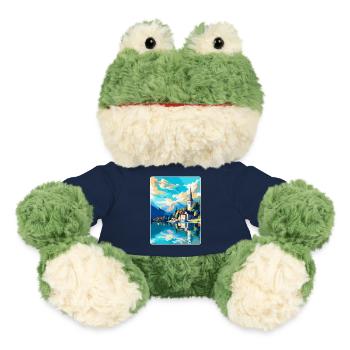 St Wolfgang Austria Vintage Travel Poster Souvenir - MiniFeet® Frog Torge - french navy - Front