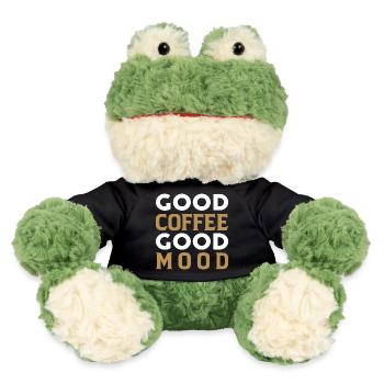Bon café, bonne humeur - Grenouille Torge MiniFeet® - noir - Devant