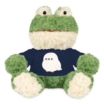 Charme douillet de la chouette des neiges - Grenouille Torge MiniFeet® - bleu marine - Devant
