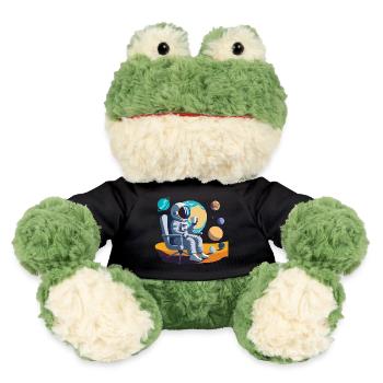 Interstellare Kaffeepause - MiniFeet® Frosch Torge - Schwarz - Vorne