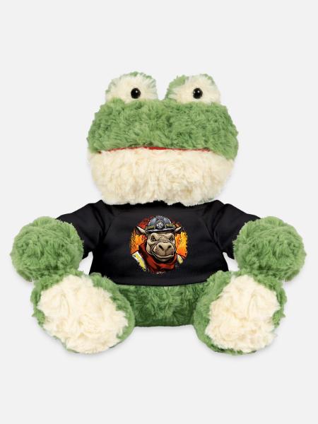 Nilpferde Feuerwehr - MiniFeet® Frosch Torge - Schwarz