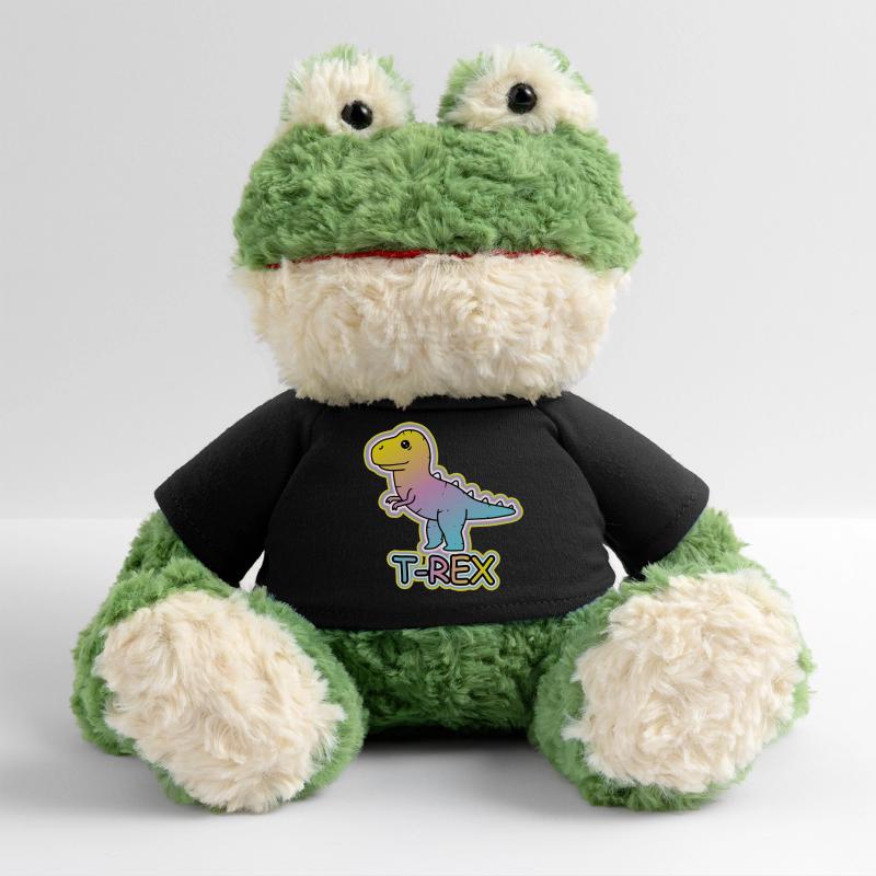 Pastel T-Rex Cartoon Design MiniFeet® Frog Torge