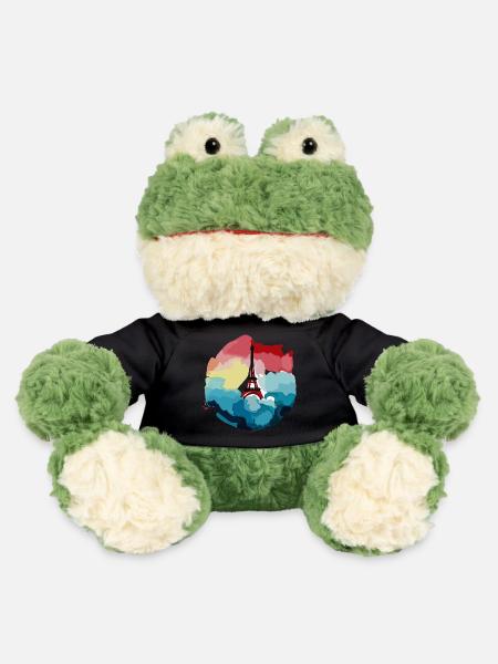 Eiffel Tower Aquarell - MiniFeet® Frog Torge - black