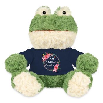 Make Heaven Crowded Faith Flowers Design - MiniFeet® Frog Torge - french navy - Front