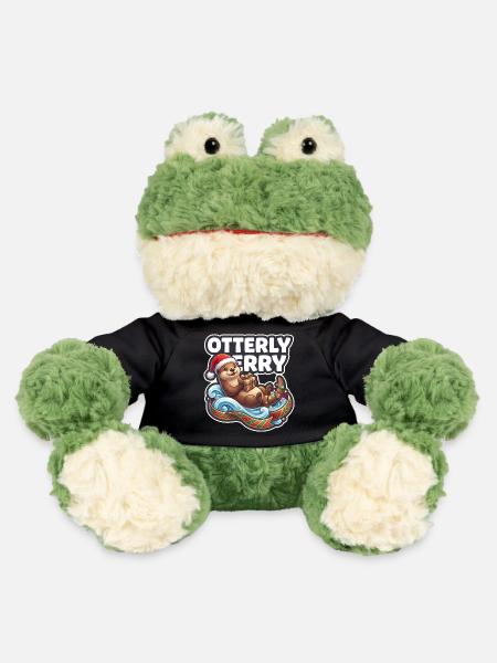 Otterly Merry Weihnachtsotter - MiniFeet® Frosch Torge - Schwarz