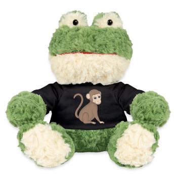 Affe Baby Äffchen - MiniFeet® Frosch Torge - Schwarz - Vorne