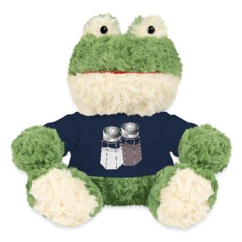 Duo classique sel et poivre – Assaisonnement élégant - Grenouille Torge MiniFeet® - bleu marine - Devant