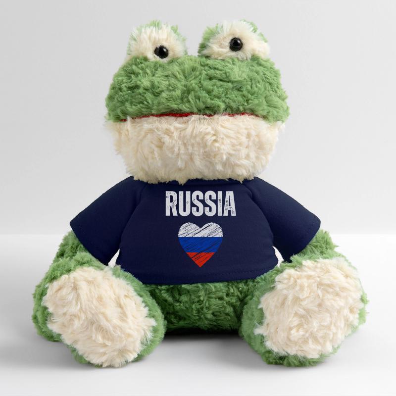 J’adore la Russie, drapeau russe Grenouille Torge MiniFeet®