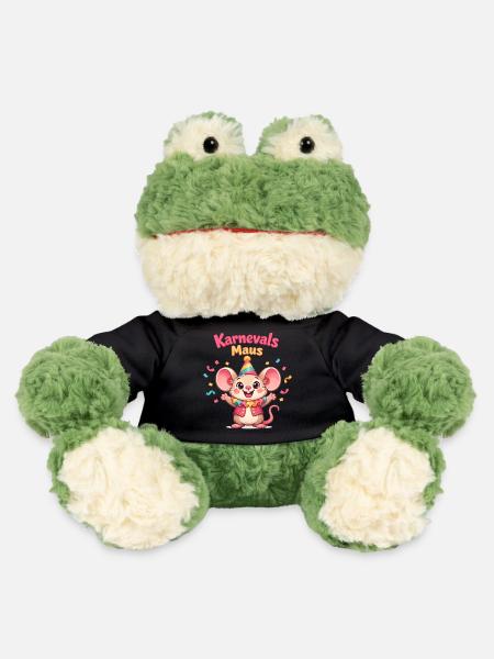 Karnevalsmaus Kölsche Mädsche – Kölle Alaaf - MiniFeet® Frosch Torge - Schwarz