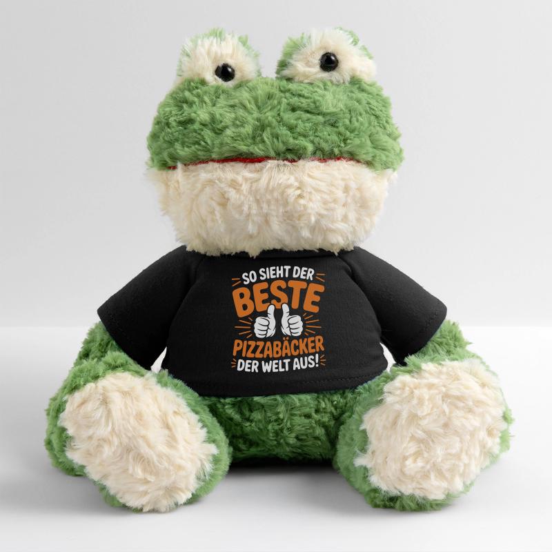 Pizzabäcker Geschenkidee MiniFeet® Frosch Torge