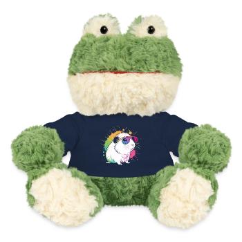 Hamster Pop Art Bunte Brille - MiniFeet® Frosch Torge - French Navy - Vorne