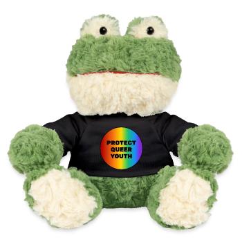 Queere Jugendliche schützen - MiniFeet® Frosch Torge - Schwarz - Vorne