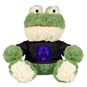neon gothic architecture gothic castle - MiniFeet® Frog Torge - black - Front