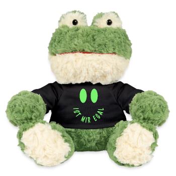 Ist mir egal - lass die Leute reden - MiniFeet® Frosch Torge - Schwarz - Vorne