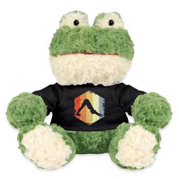 Yogini Drawing - MiniFeet® Frog Torge - black - Front