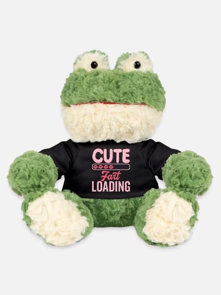 Charmantes und frisches Herz-Print-Design - MiniFeet® Frosch Torge - Schwarz