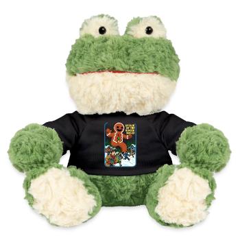 Angriff des Lebkuchens - MiniFeet® Frosch Torge - Schwarz - Vorne