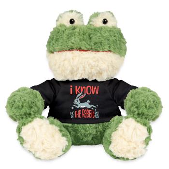 I Know How The Rabbit Runs Denglish - MiniFeet® Frosch Torge - Schwarz - Vorne