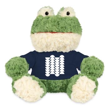 Wavegrid Half-Circle Pattern - MiniFeet® Frog Torge - french navy - Front