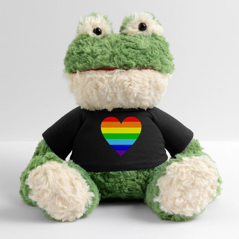Herz Regenbogen Farben bunt MiniFeet® Frosch Torge