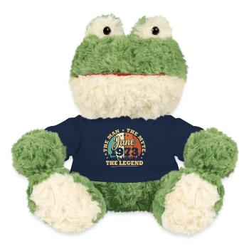 Juin 1973, 50 Ans Anniversaire Hommes femmes - Grenouille Torge MiniFeet® - bleu marine - Devant