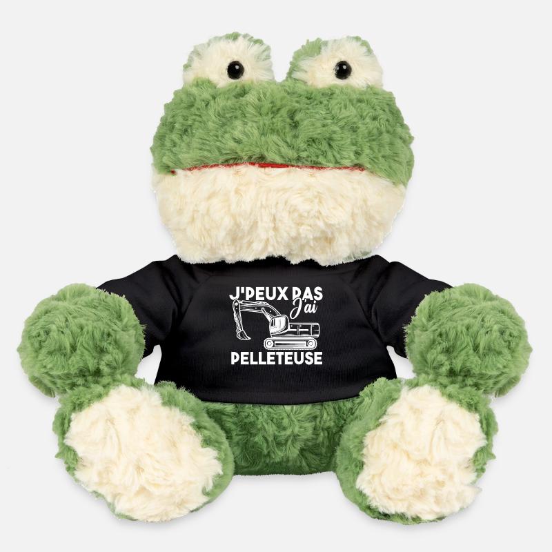 J peux pas j ai pelleteuse - Grenouille Torge MiniFeet® - noir