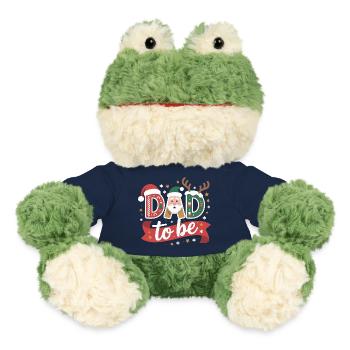 Dad to Be Christmas Design - MiniFeet® Frog Torge - french navy - Front