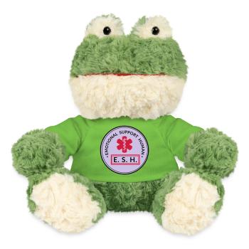 Emotional Support Human - MiniFeet® Frosch Torge - Hellgrün - Vorne