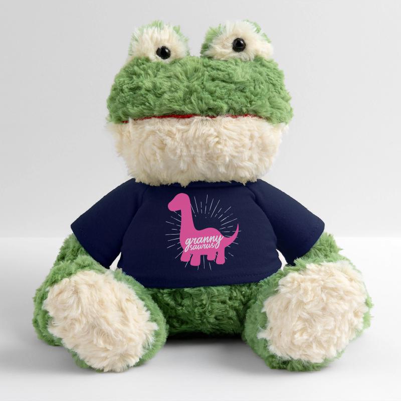 Grannysaurus Lustige rosa Dinosaurier-Großmutter MiniFeet® Frosch Torge